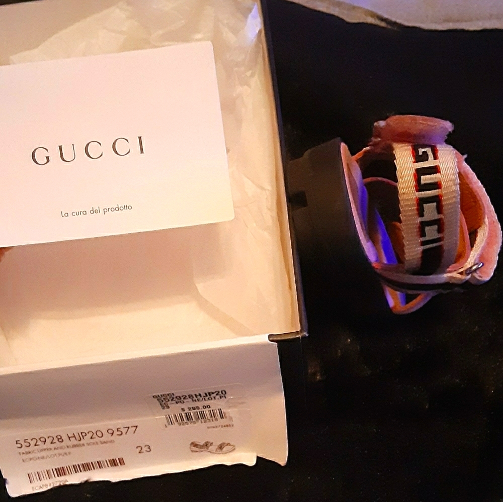 Toddler Gucci Sandals AUTHENTIC